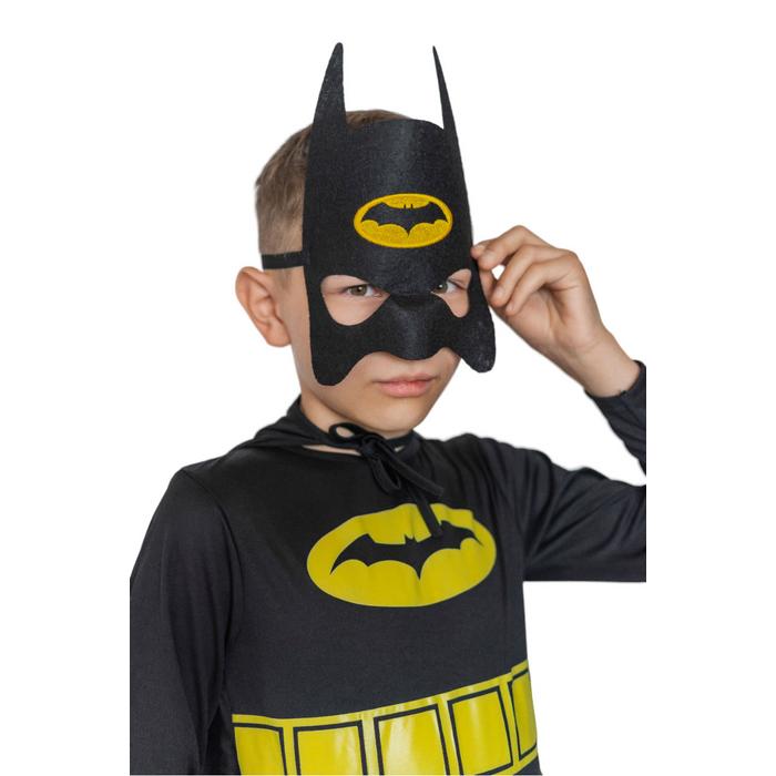 Batman Pelerinli Maskeli Yarasa Adam Çocuk Kostümü