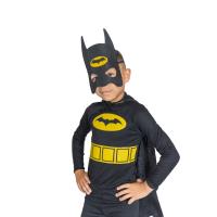 Batman Pelerinli Maskeli Yarasa Adam Çocuk Kostümü