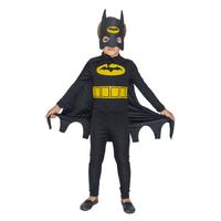 Batman Pelerinli Maskeli Yarasa Adam Çocuk Kostümü