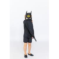 Batman Yarasa Adam Çocuk Pelerinli ve Maskeli Batman Ev Bahçe Tipi Yazlık Kostüm