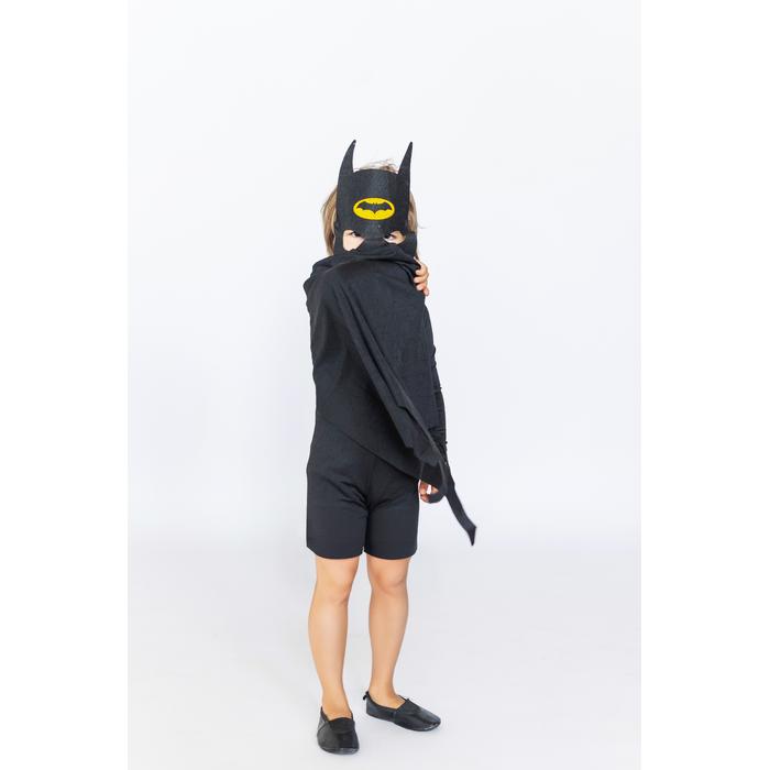 Batman Yarasa Adam Çocuk Pelerinli ve Maskeli Batman Ev Bahçe Tipi Yazlık Kostüm