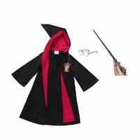 Harry Potter Pelerin Gryffindor Kostüm Cübbe Asa Gözlük 