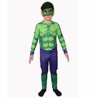 Hulk Yeşil Dev Kostümü Maskeli Çocuk Kostümü