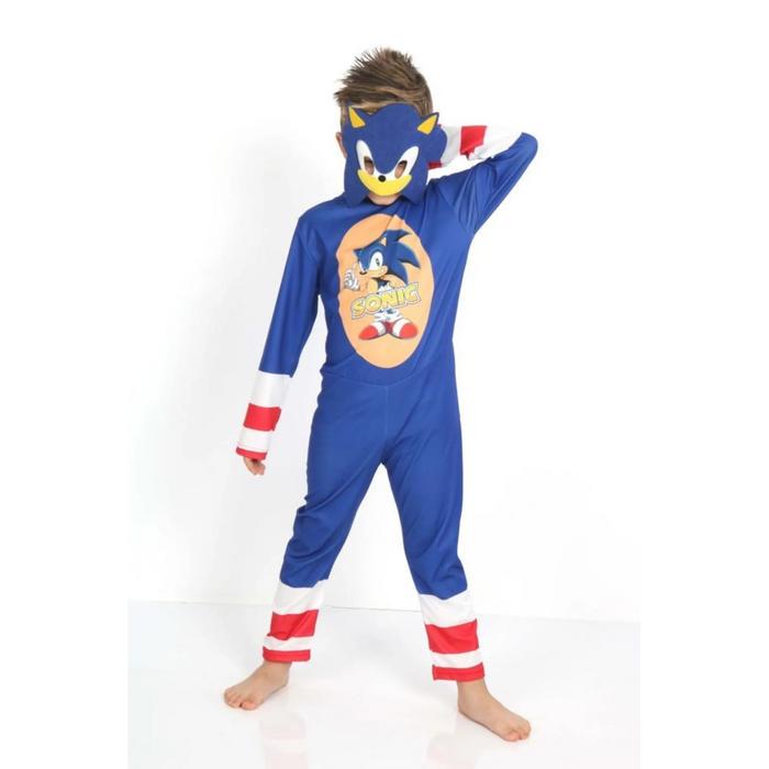 Kirpi Sonıc Kostumu Erkek Çocuk Sonic Kostümü