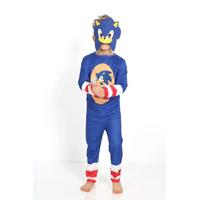 Kirpi Sonıc Kostumu Erkek Çocuk Sonic Kostümü