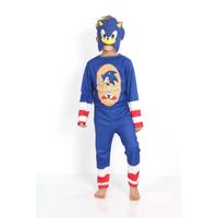 Kirpi Sonıc Kostumu Erkek Çocuk Sonic Kostümü