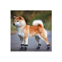 Köpek Ayakkabısı Su Geçirmez Kaymaz Taban Reflektörlü Ayarlanabilir Lastikli