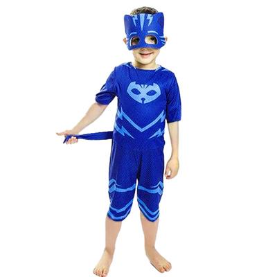 Pija Maskeliler Catboy Kedi Çocuk Kuyruklu Tulum Cat Boy Maskeli Ev Bahçe Tipi Yazlık Kostüm