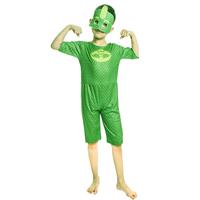 Pija Maskeliler Gekko Kertenkele Çocuk Kuyruklu Tulum Maskeli Ev Bahçe Tipi Yazlık Kostüm