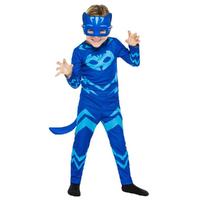 PijaMaskeliler Kedi Çocuk Kostüm Catboy Tulum Maskeli Set