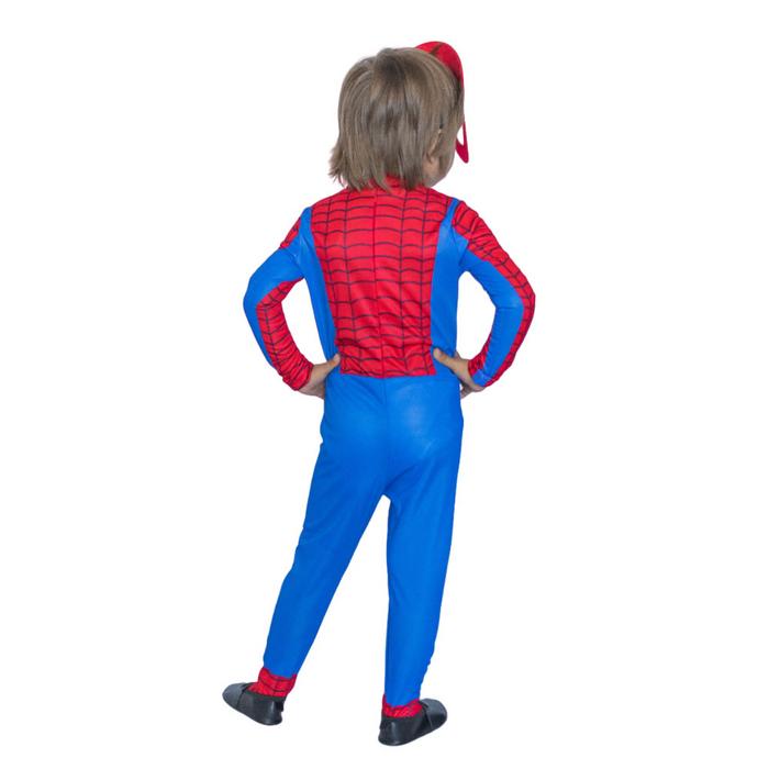 Spiderman Kostümü Örümcek Adam Maskeli Çocuk Kostümü Klasik
